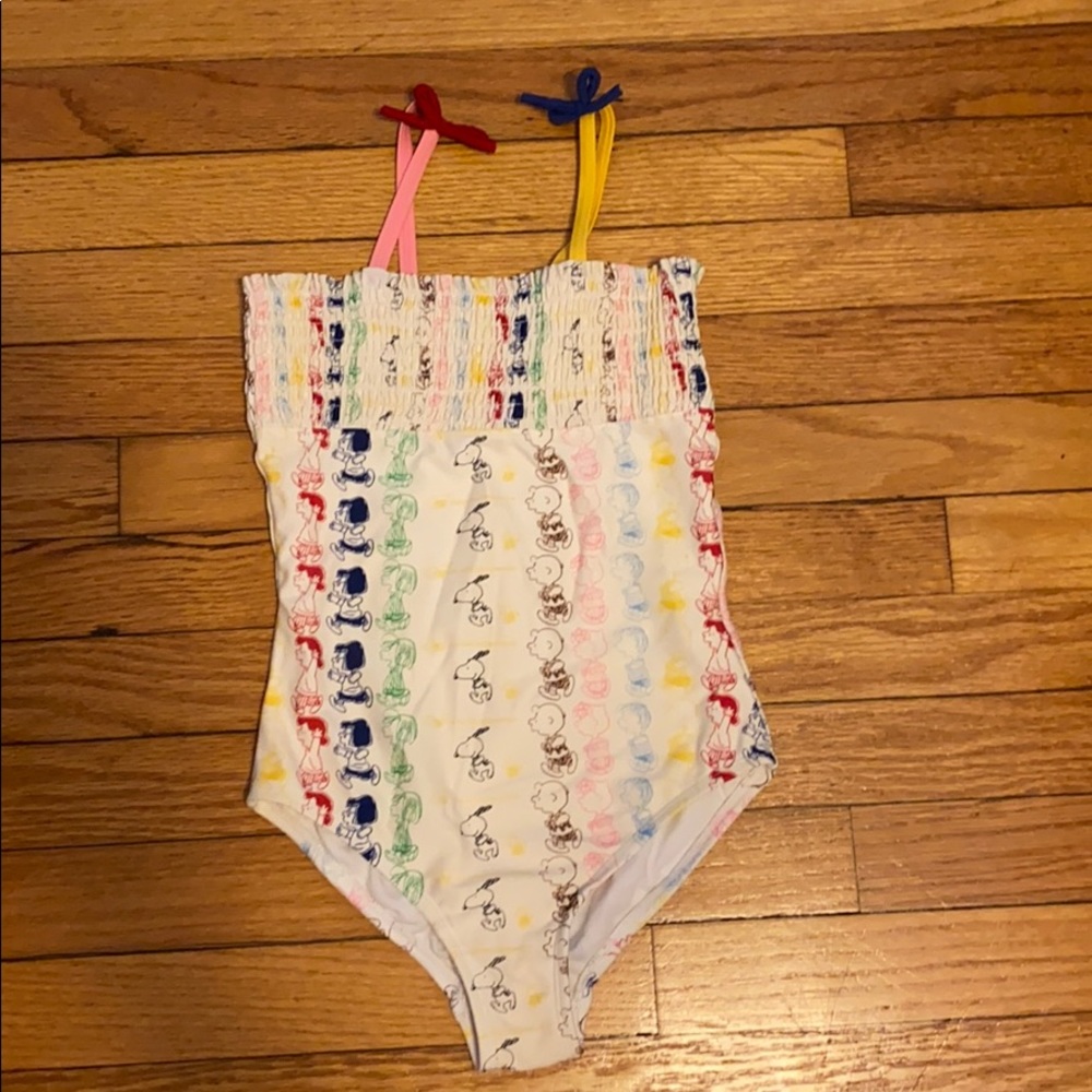 Hannah Andersson Peanuts one piece swimsuit